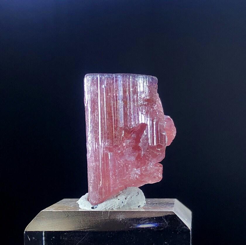 Tourmaline Crystal, Natural Tourmaline, Red Color Tourmaline, Tourmaline Gemstone, Raw Tourmaline, (1 of 6)