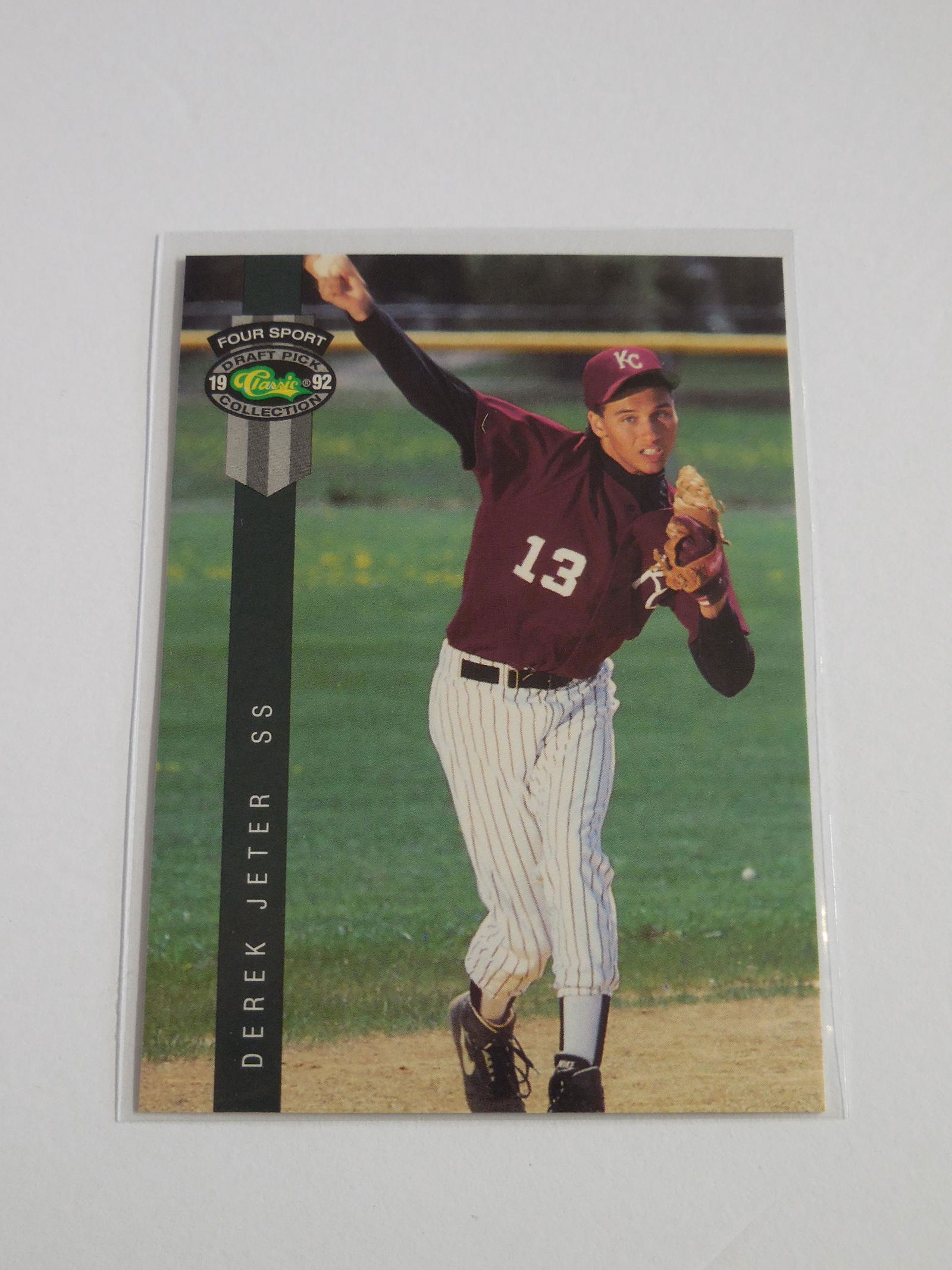 1992 CLASSIC DEREK JETER ROOKIE CARD (1 of 2)