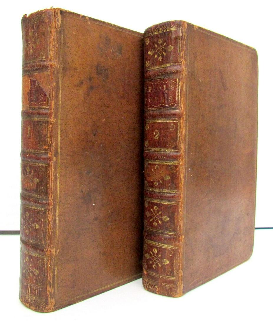1754 POEMS ON SEVERAL OCCASIONS by MATTHEW PRIOR 2 volumes in ENGLISH antique: POEMS ON SEVERAL OCCASIONS by Prior, Matthew (1664-1721) London: J. and R. Tonson and S. Draper, and H. Lincot ; C.Hitch, J. Hodges 1754. 2 VOLUMES Size 4 by 6 1/2" Bound in contemporary calf six pane