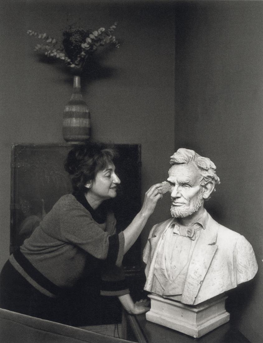 STEVE SCHAPIRO - Betty Friedan, New Jersey, 1964: Artist: Steve Schapiro Title: Betty Friedan, New Jersey, 1964 Medium: Photo Litho, 2000, Italy Dimensions: 7.1x9.25" Description: Heat Wax Mounted on 8.5x11" Conservation Board Artist Bio: Steve Schap