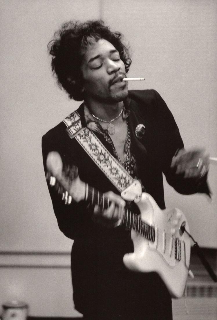 LINDA MCCARTNEY - Jimi Hendrix c 1967 (1 of 1)