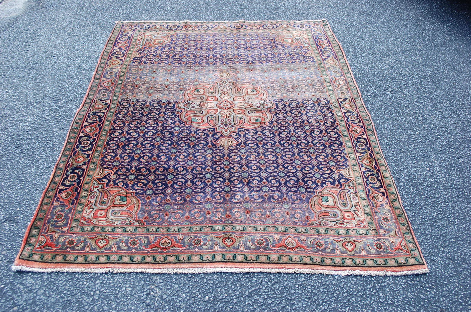 Persian BIJAR ORIENTAL RUG 4'11" x 6'7" (1 of 11)