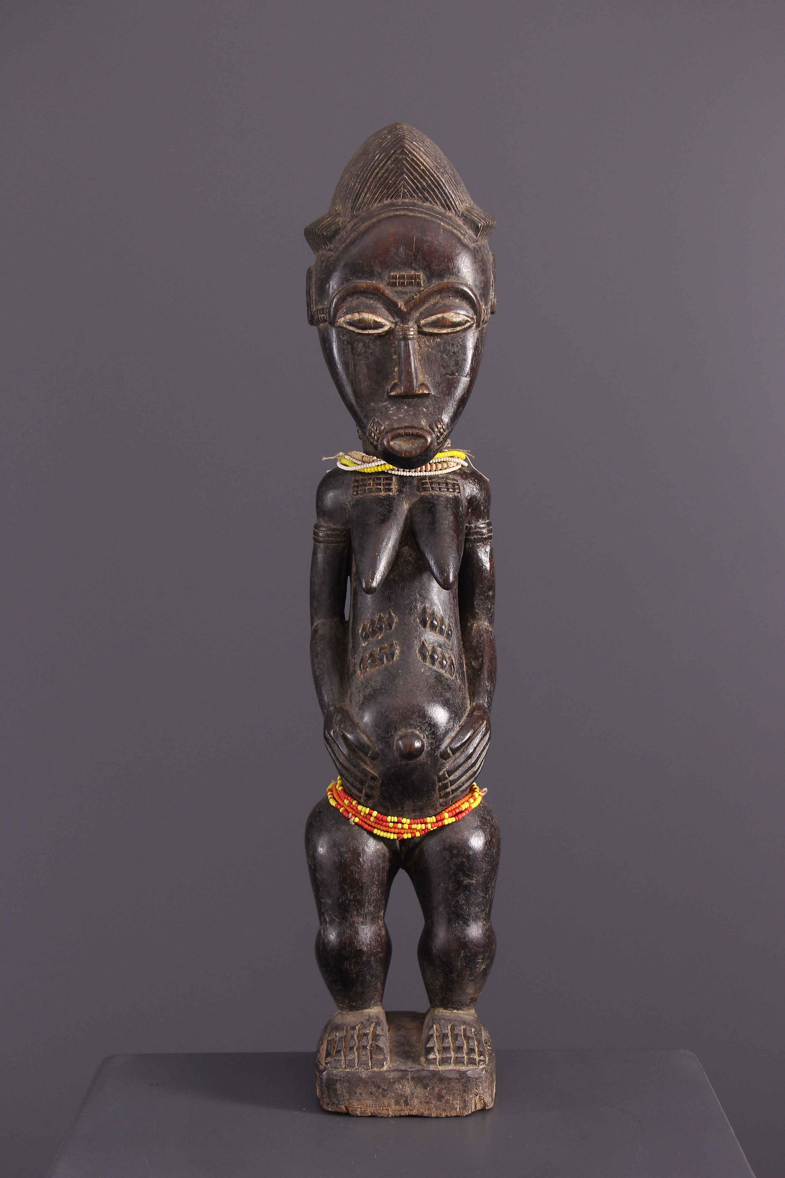 Baoule statue - Ivory Coast - African Art Tribal Art (1 of 10)