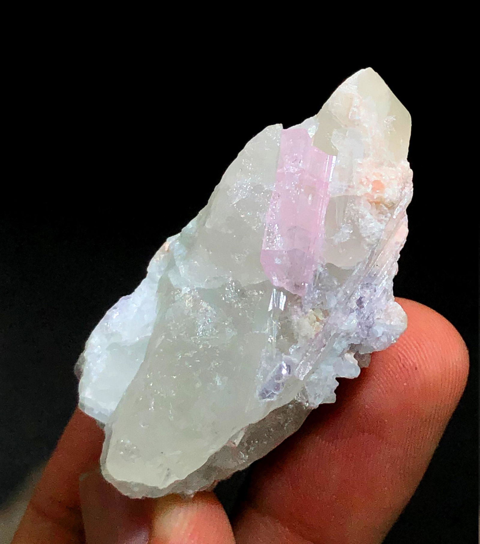 Pink color Tourmaline Specimen from Afghanistan 30 gram = 40*30*22 mm (1 of 6)