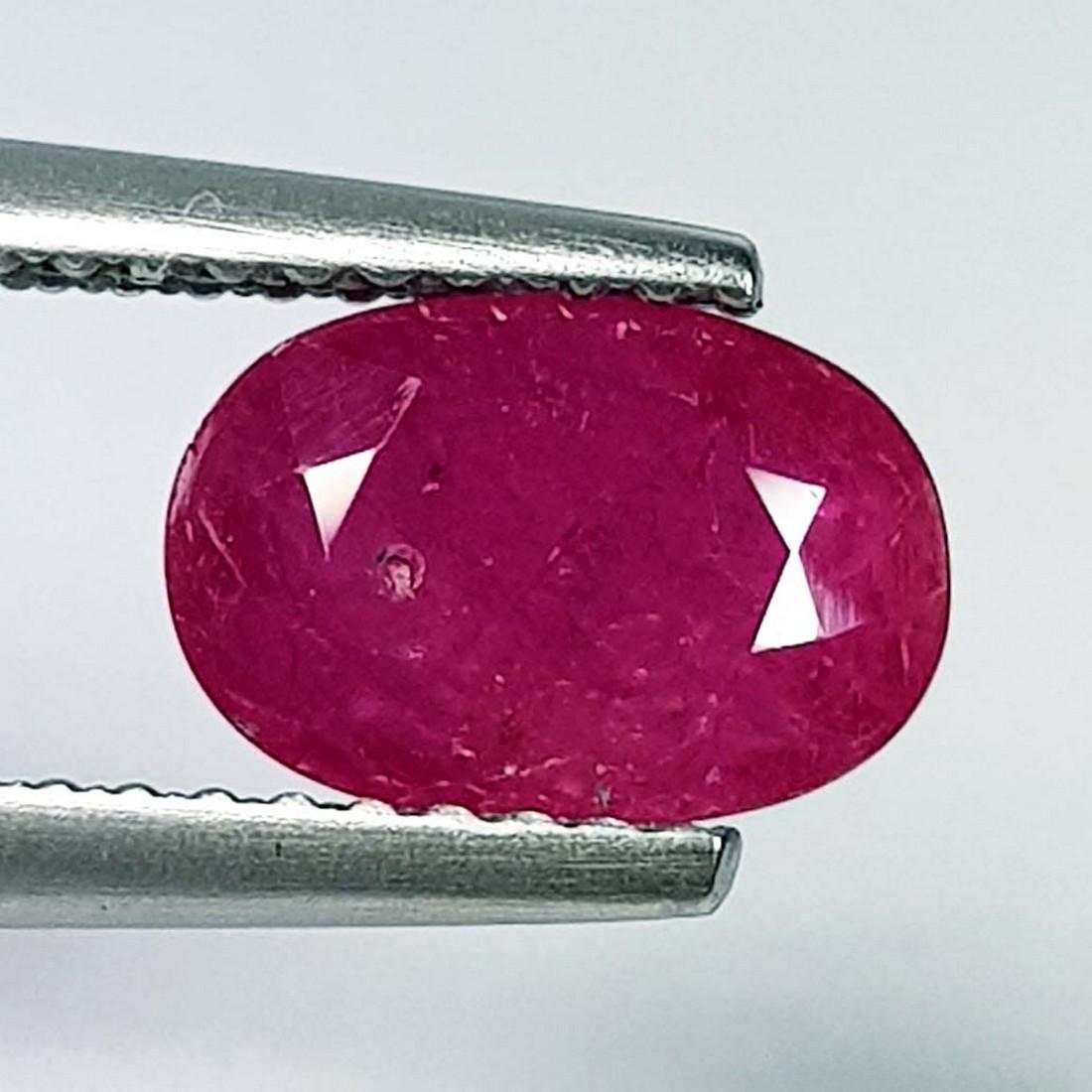 1.31 Ctz Unheated Pink Natural Ruby (1 of 3)