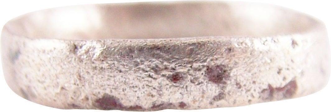 VIKING WARRIOR'S WEDDING RING, SIZE 11 1/4 (1 of 4)