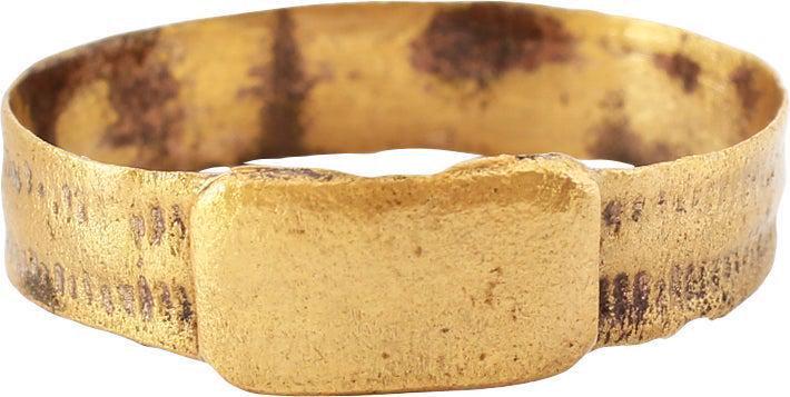 VIKING MAN'S WEDDING RING, 9TH-10TH C. AD, SZ 12 1/4 (1 of 4)