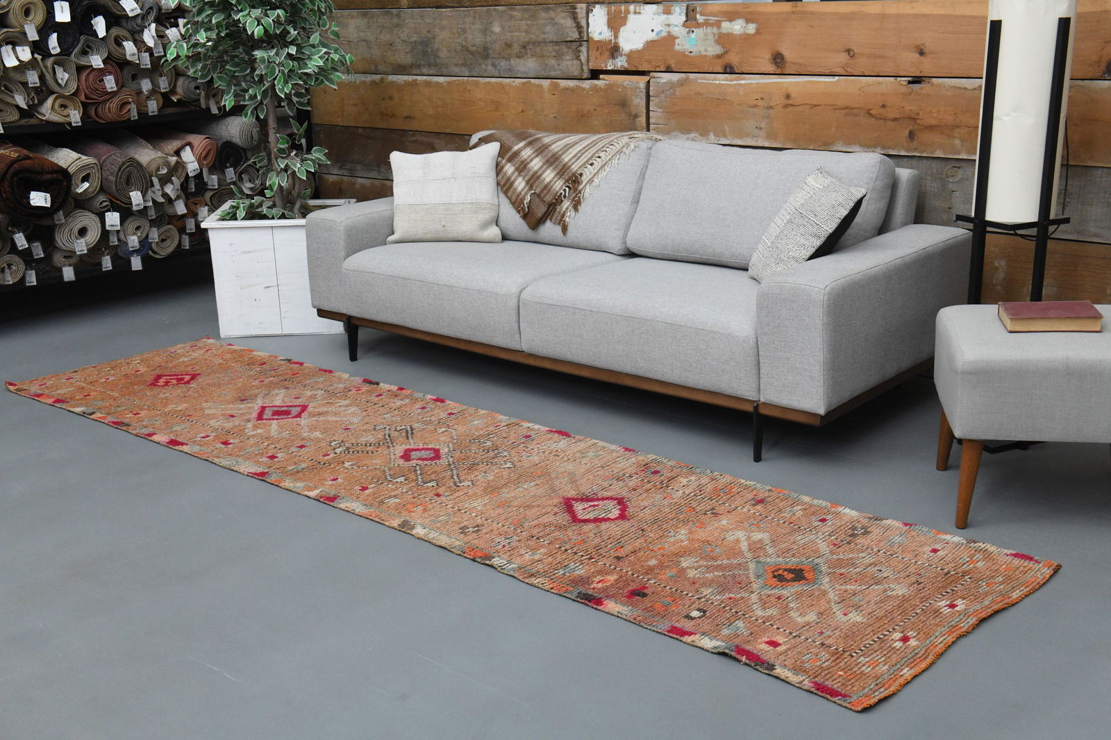 2'7 x 11'2 Ft Antique Turkish Runner Rug (1 of 9)