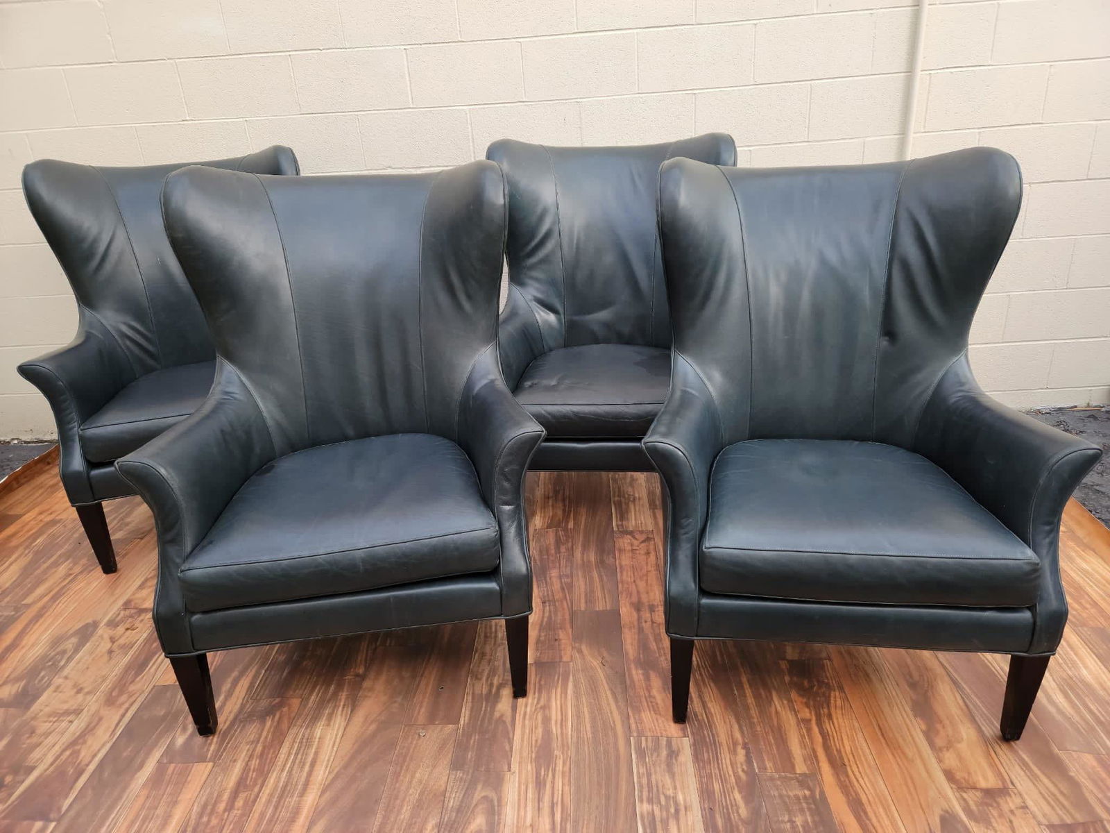 Clinton modern 2024 wingback chair