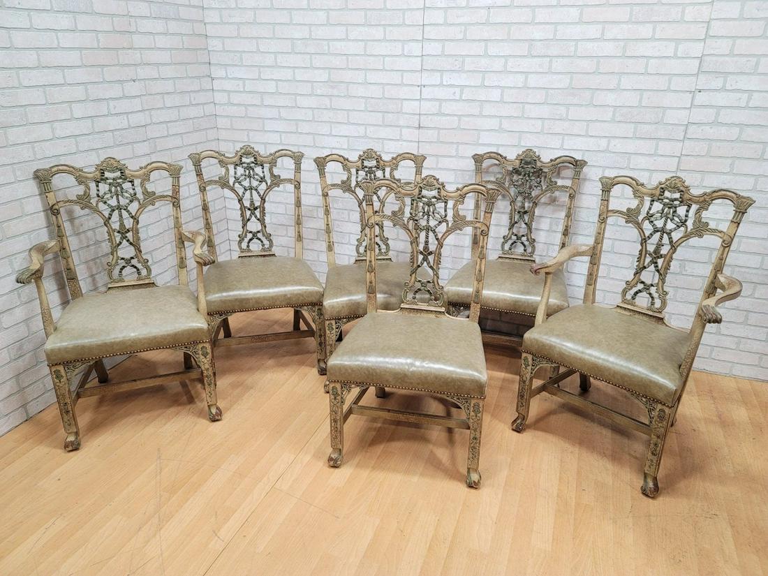 Hickory Chair Co. Thomas O’Brien Emma Dining Chairs - Set of 6 (1 of 10)