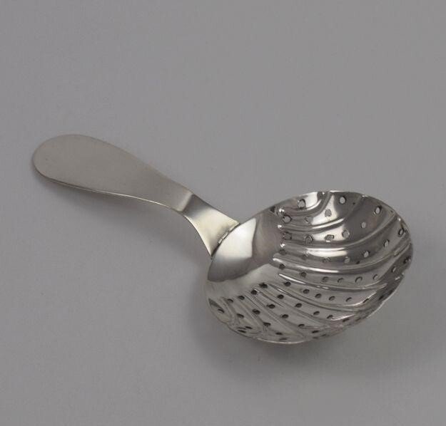 Mid-Century Mexican Sterling Silver Mint Julep Strainer by Sanborn (1 of 4)