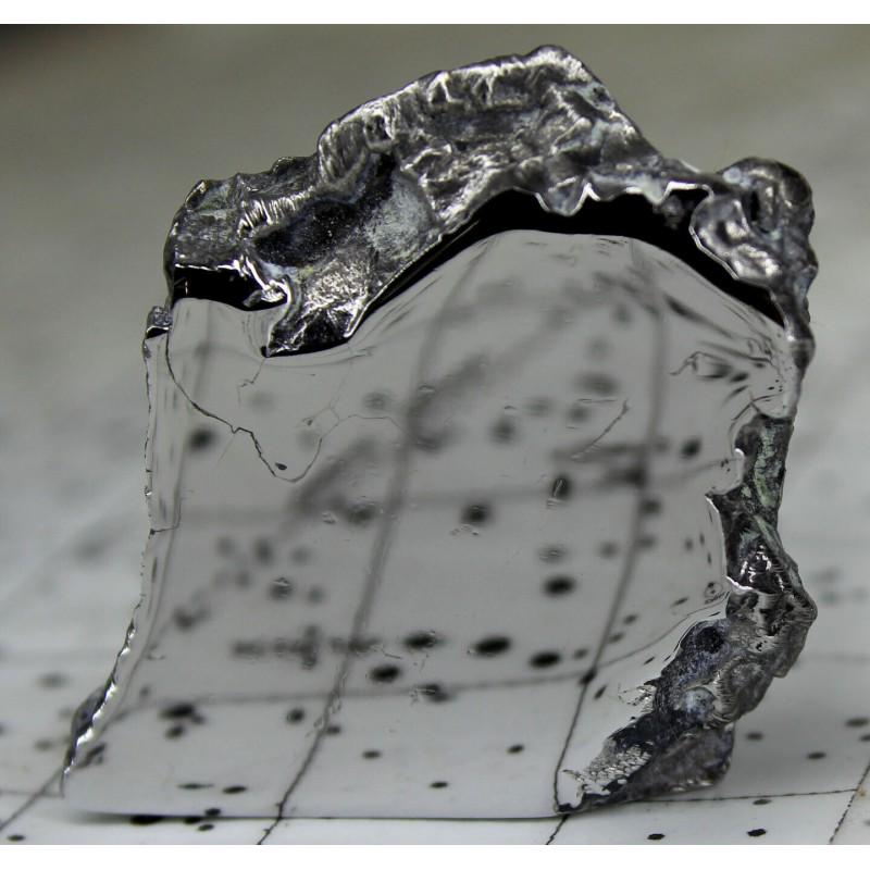 Mirror Polished Slice Campo del Cielo meteorite fossil (1 of 4)