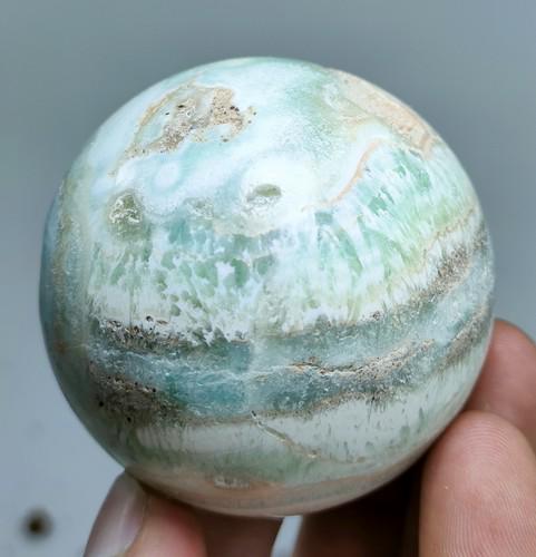 917 Carats Gorgeous Natural Aragonite Healing Sphere (1 of 4)