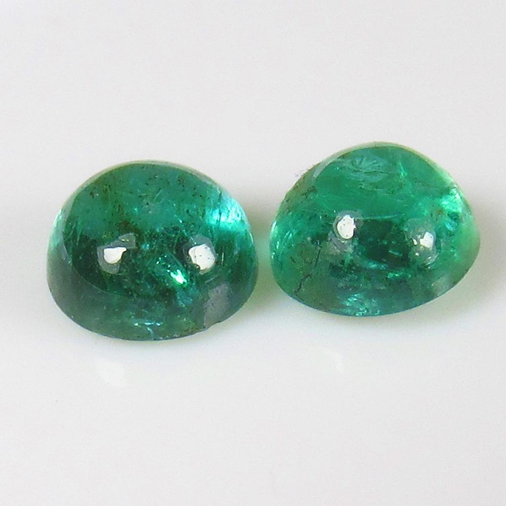 Natural Zambian Emerald Pair - 0.54 Ct (1 of 2)