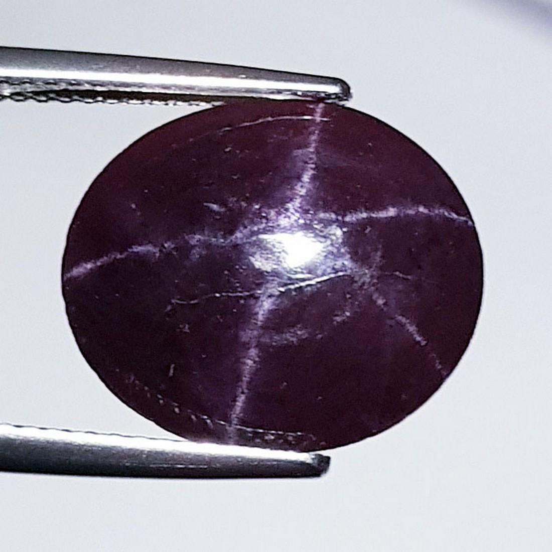 10.64 Ctz " Rare Pink Gem " Natural Star Garnet (1 of 3)