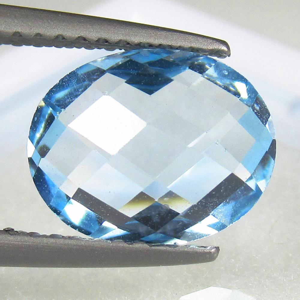 Natural Blue Topaz - 3.07 Ct (1 of 2)