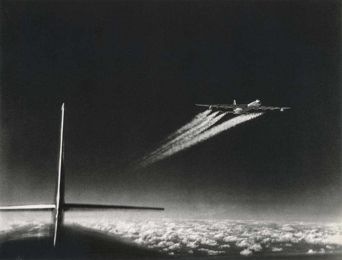 MARGARET BOURKE-WHITE - B-36 at 41,000 feet, 1951 (1 of 1)