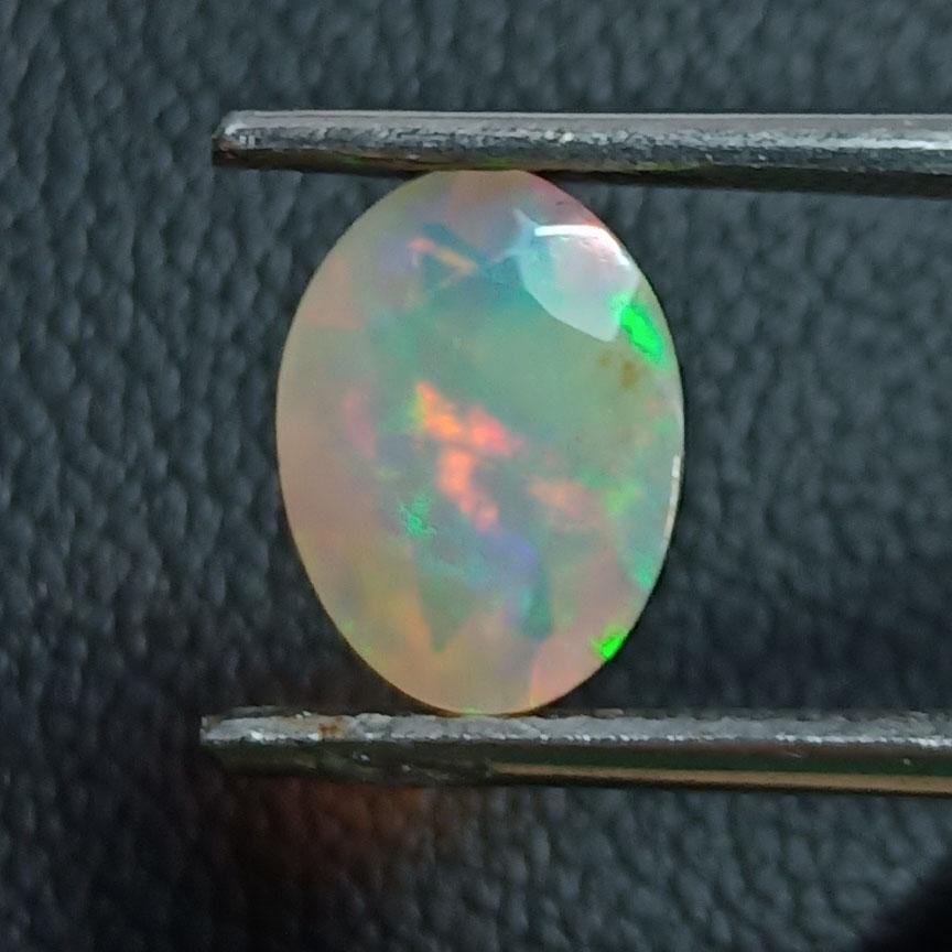 1.15 CTS OVAL ! NATURAL MULTI COLOR RAINBOW WELO OPAL LOOSE GEMSTONES (1 of 6)