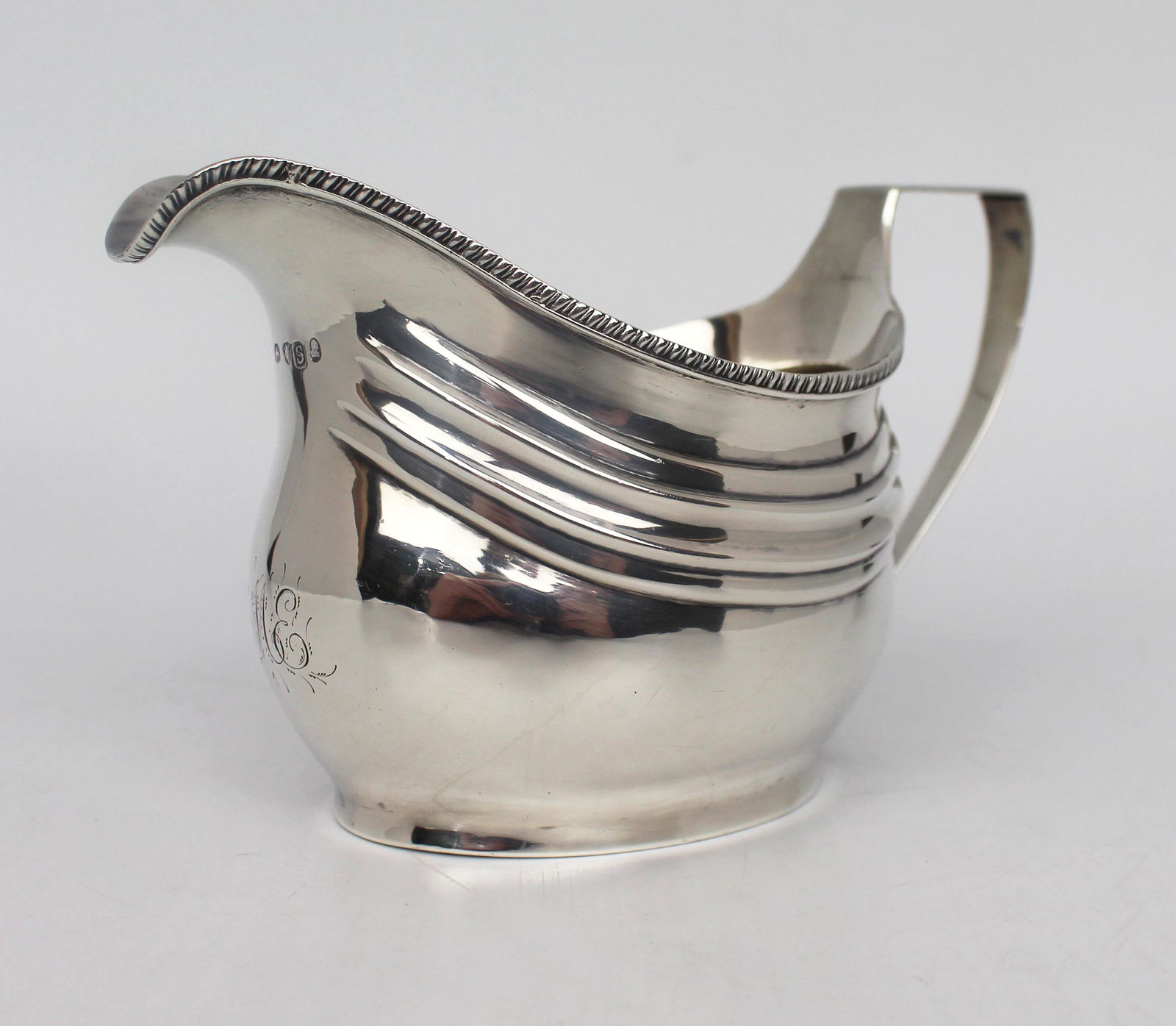 Regency Solid Silver Sauce Boat by Bateman London 1813 (1 of 8)