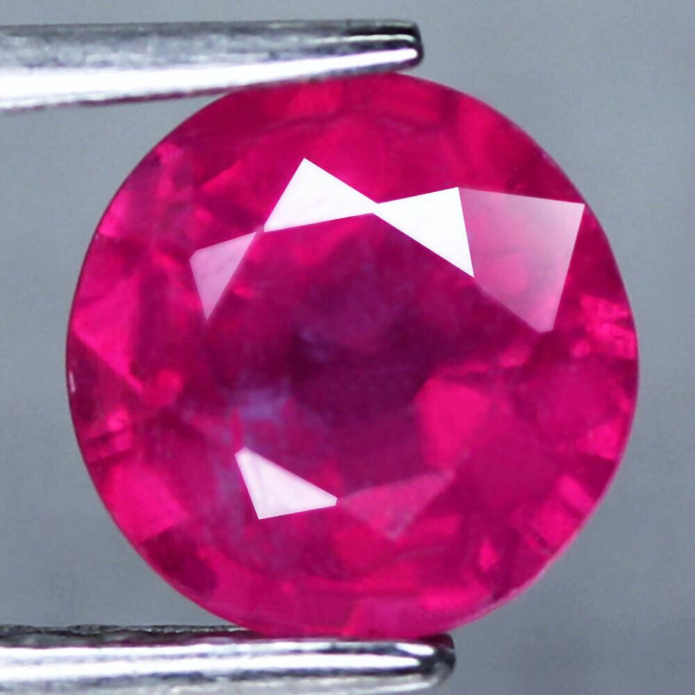 Natural Round Pink Red Ruby (1 of 3)