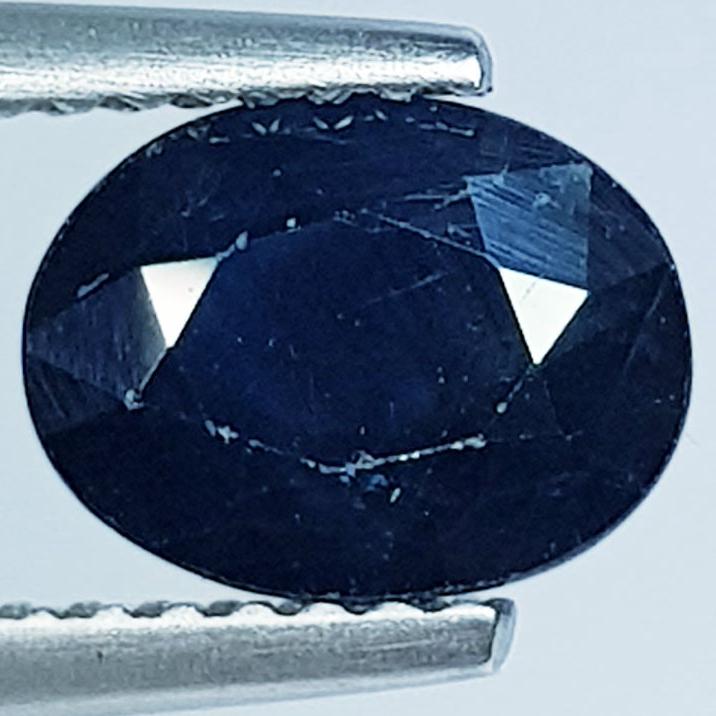 1.57 ctz" Fine Collection Natural Blue Sapphire: No Reserve! Title: 1.57 ctz" Fine Collection Natural Blue Sapphire Color/Clarity: Blue / VS Gemstones: Sapphire Carat Weight: 1.57 Size/Dimensions: 8.00 x 6.10 x 3.50 Additional Information: Oval / Bu