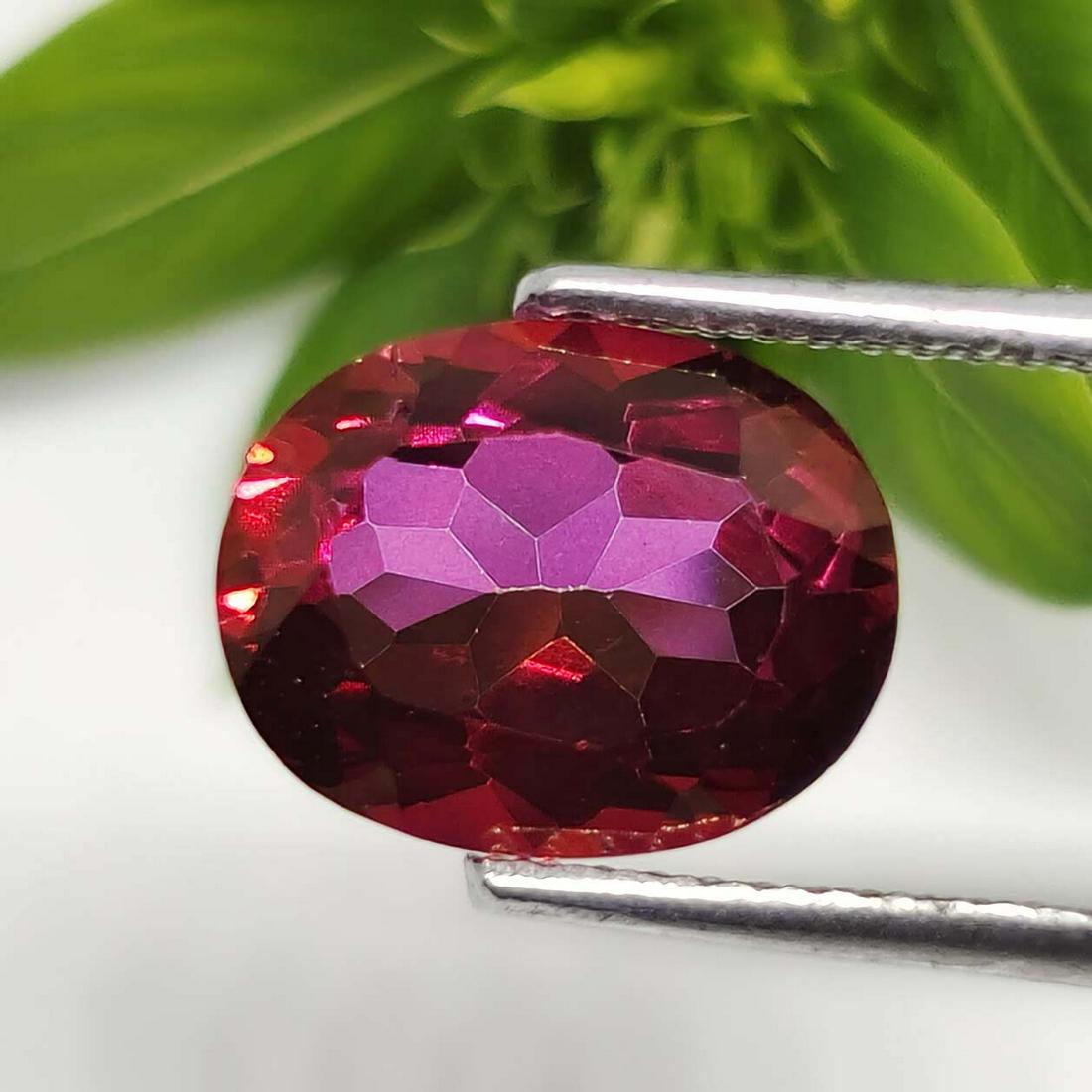 3.30 ct Rare Natural Peony Topaz-Top Grade: No Reserve! Title: 3.30 ct Rare Natural Peony Topaz-Top Grade Additional Information: Gemstones: Natural Peony Topaz Carat Weights: 3.30 ct Size/Dimensions: 10 X 8 mm Treatment: Coated Materials & Tec