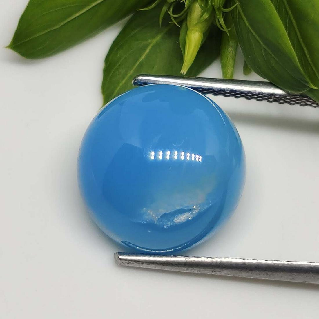 7.25 ct Natural Blue Chalcedony (1 of 1)