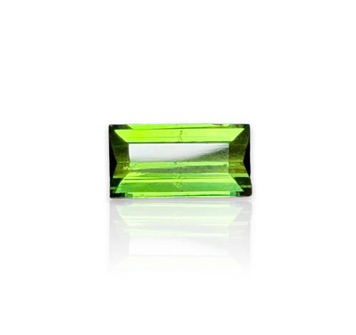 2.10 Carats Emerald Cut Green Tourmaline - 12X6X4 mm (1 of 2)