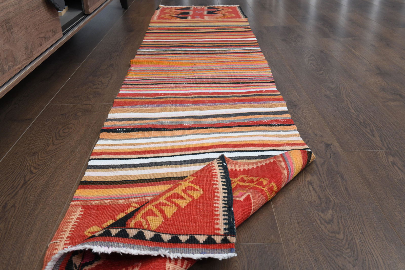 3x12 Turkish Kilim Wool Rug (1 of 10)