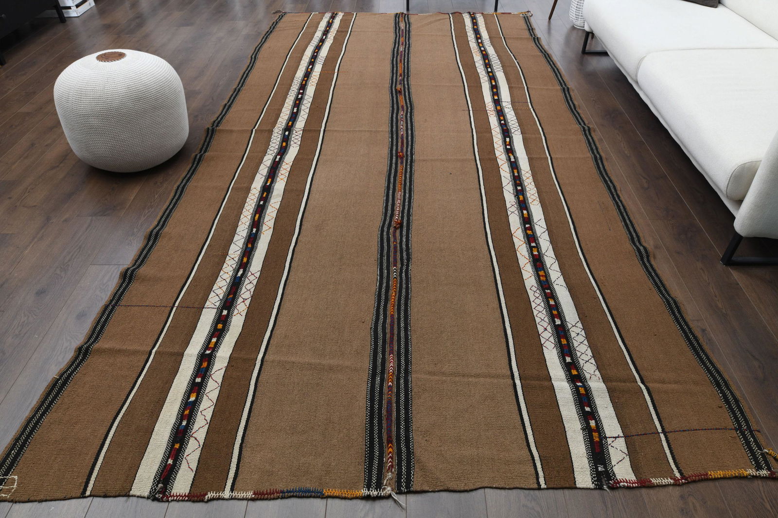 6x12 Turkish Kilim Handmade Rug (1 of 10)