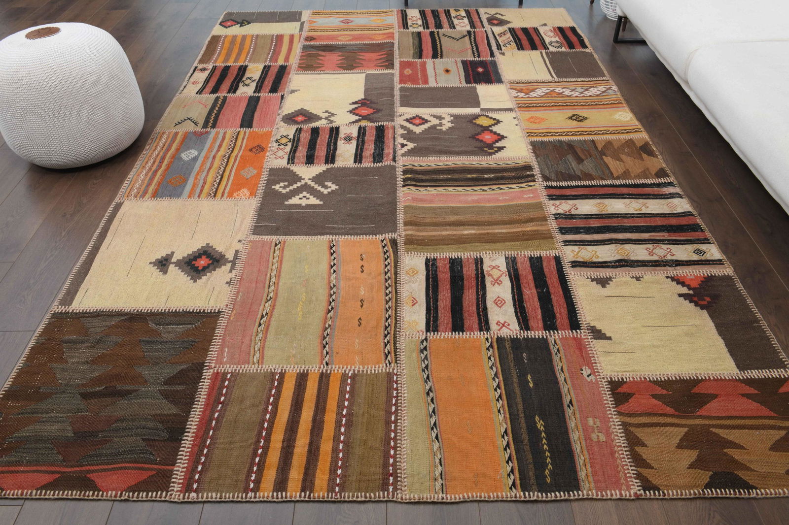 6x10 Turkish Kilim Wool Rug (1 of 9)