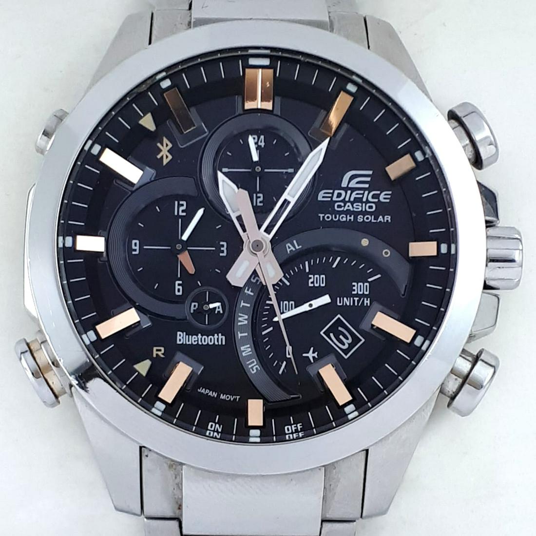 CASIO Edifice watch collection - TOUGH SOLAR (Bluetooth) - Ref:EQB-500 - Men - 2011-present (1 of 13)