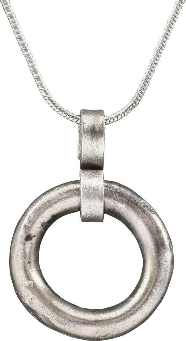 ANCIENT CELTIC PROSPERITY RING NECKLACE C.400-100 BC (1 of 3)