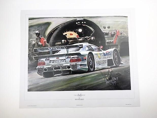 Lithography - Hessel Bes - Mercedes -Benz CLK LM D2 Ludwig 1998 #2 Gray: Made by: Hessel Bes Title: Mercedes-Benz CLK LM D2 Ludwig 1998 #2 Gray Type: Lithography Dimensions: 70 centimeters long and 50 centimeters high Condition: New Read more read fewer Reserve: $8.00 Ship