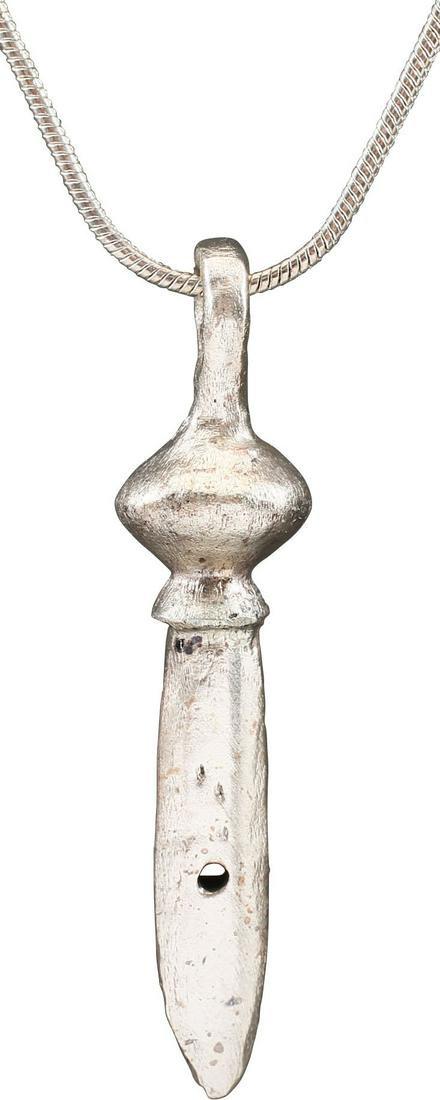 ROMAN GLADIUS PENDANT NECKLACE, 1ST-3RD CENT AD (1 of 3)