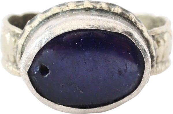 EASTERN EUROPEAN GYPSY WOMAN’S RING, SZ 9 1/4 (1 of 3)