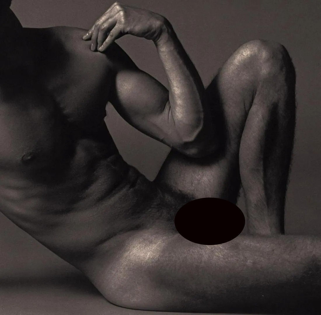 KEN HAAK - Male Nude ,1973: Artist: KEN HAAK Print Title: Male Nude ,1973 Medium: Tri-tone Photo-lithographs (Limited edition of 5000) Printed in the 1980â€™s, in the US Image size (inches) approx 8 x 8” Ken Haak(1923