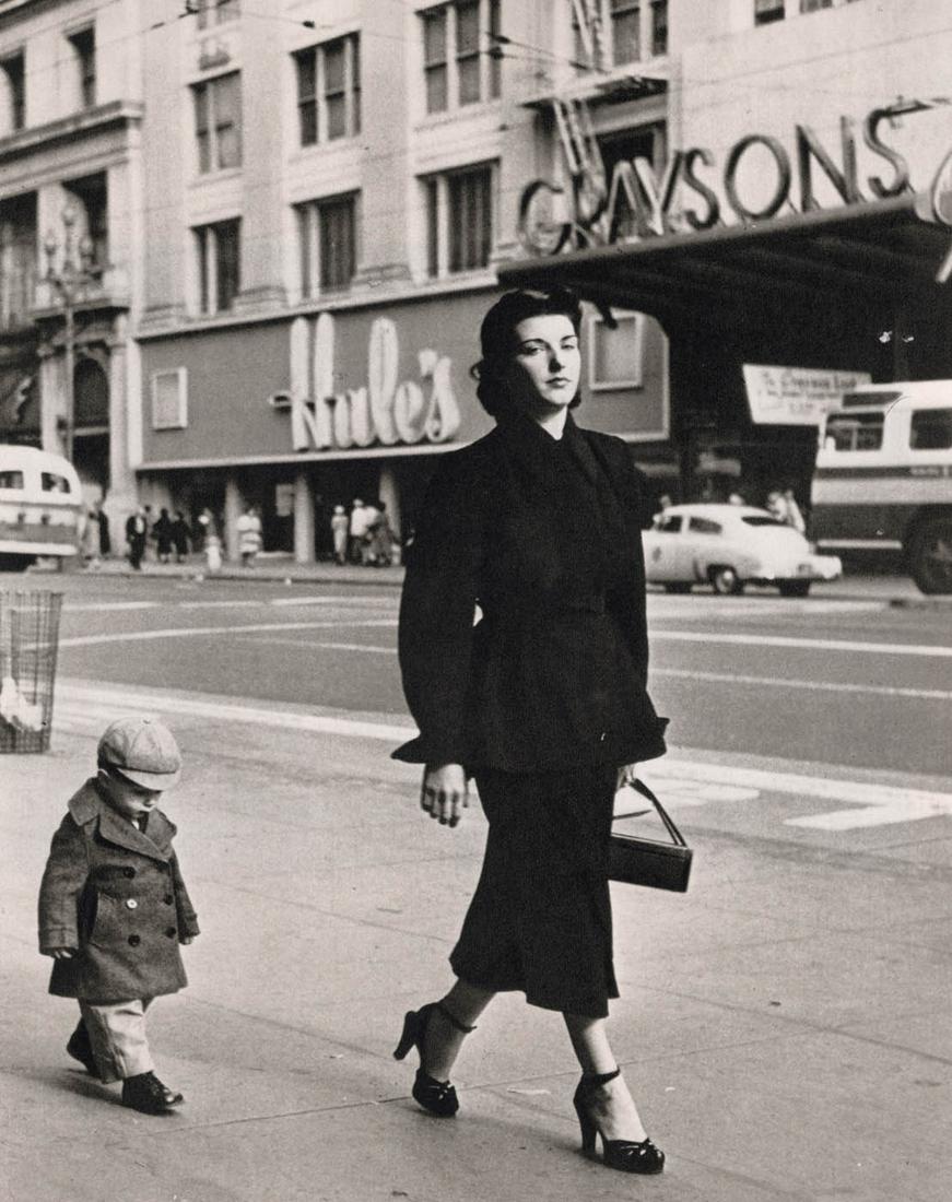 DOROTHEA LANGE - Market Street, San Francisco, CA, 1952 (1 of 1)