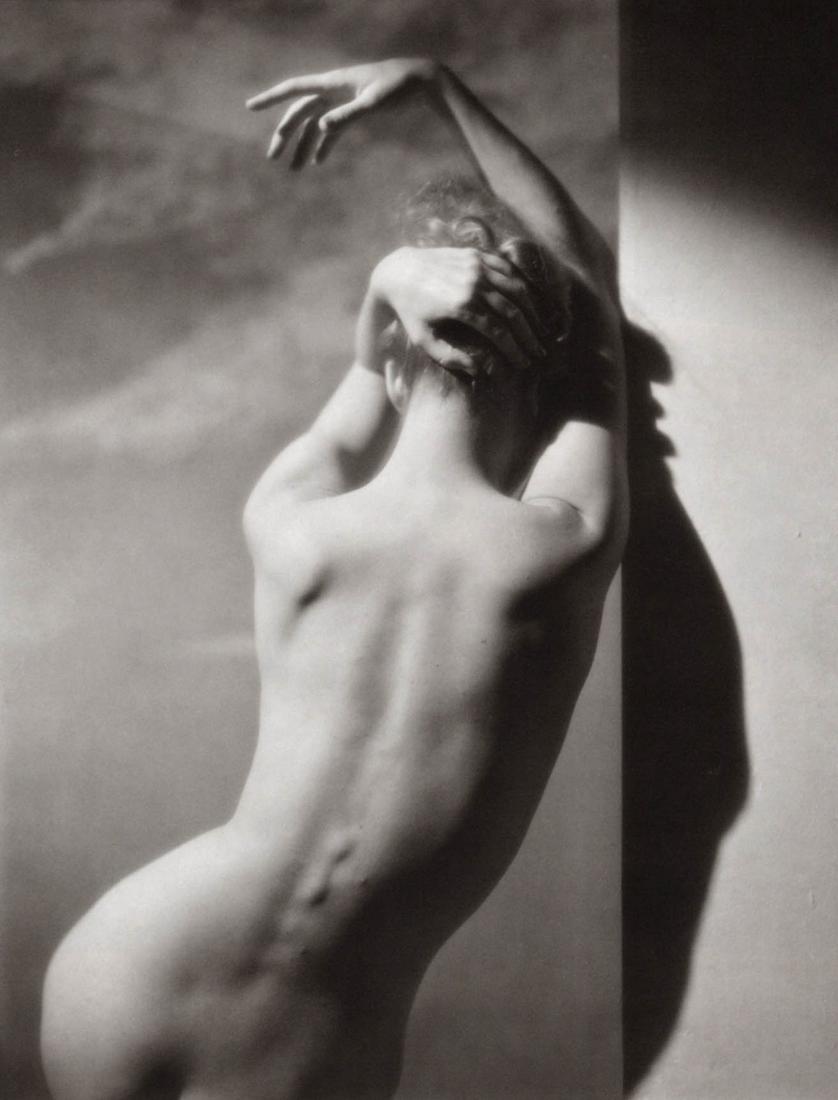 GEORGE PLATT LYNES - Female Nude, 1950: Artist: GEORGE PLATT LYNES Print Title: Female Nude, 1950 Medium: Duotone Photoengraving Printing Date: 1990’s in Germany Image Size: 8.5 X 6.5” George Platt Lynes (1907-1955).was an Ameri