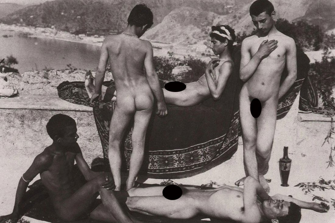 BARON WILHELM VON GLOEDEN - Male nudes, c 1900 (1 of 2)