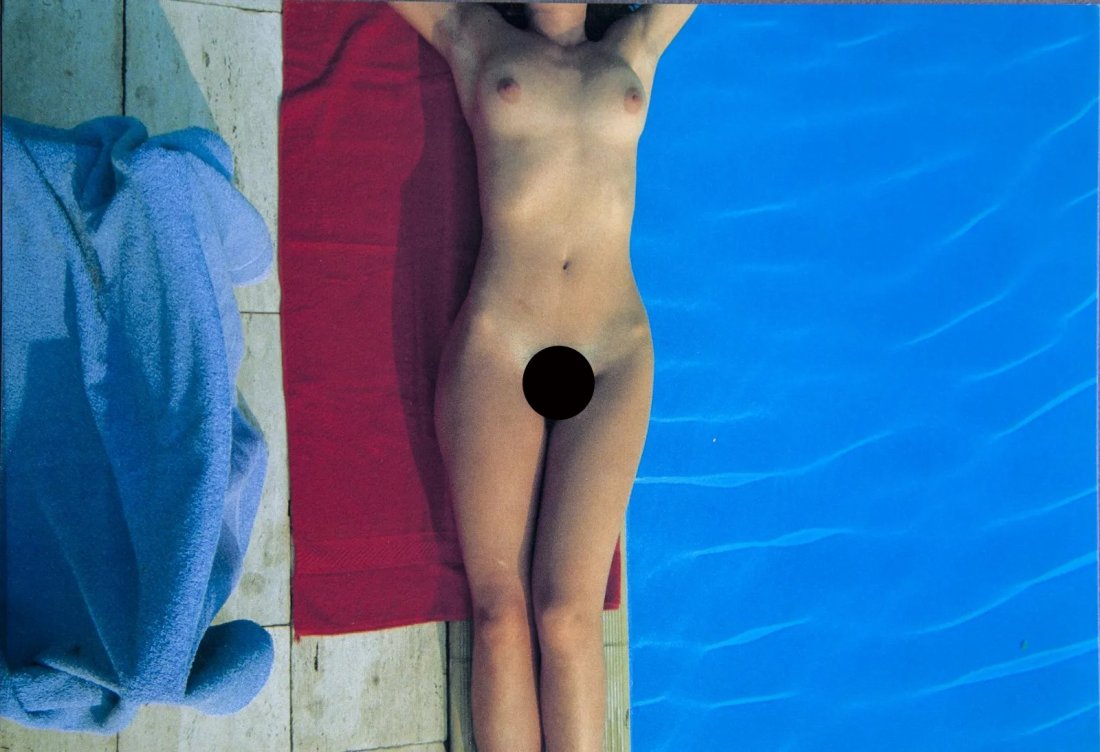 Franco Fontana: Nude No.2: Artist: Franco Fontana Title: Nude No.2 Date Printed: 1984 Medium: Photo Litho with Copyright 1984 Franco Fontana Print Origin: Printed in Japan Dimensions: 20x28.7 cm - 7.87x11.3 inch Additional Info