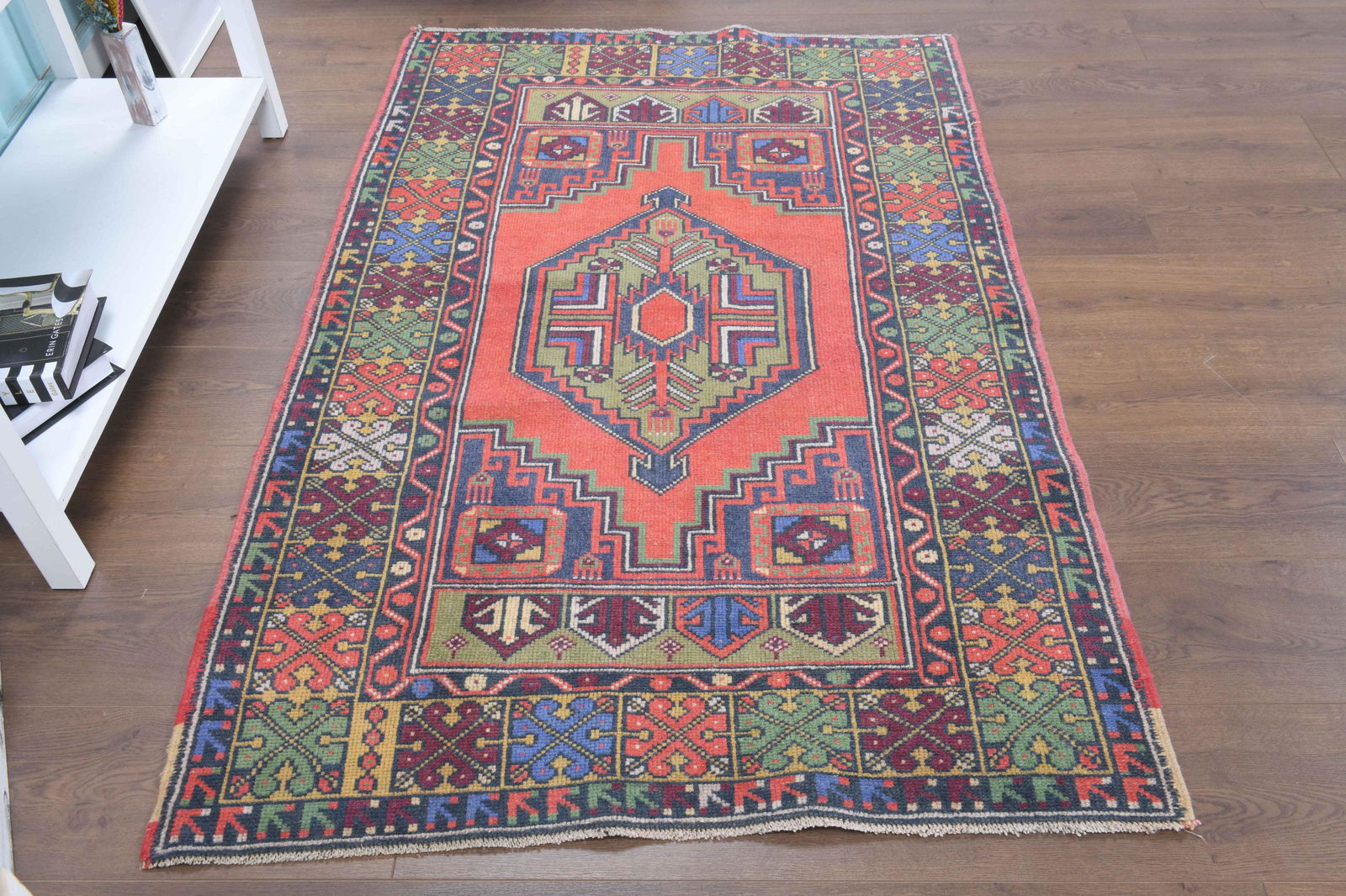 3x5 Turkish Vintage Area Rug (1 of 8)