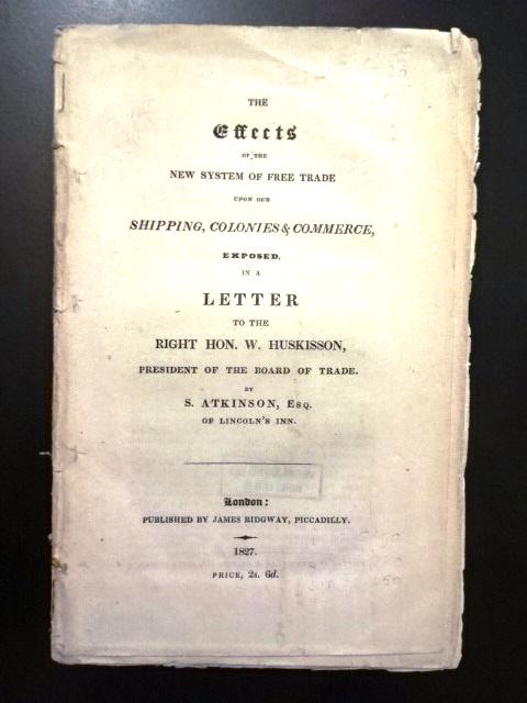 1827 Effects New System of Free Trade (1 of 2)