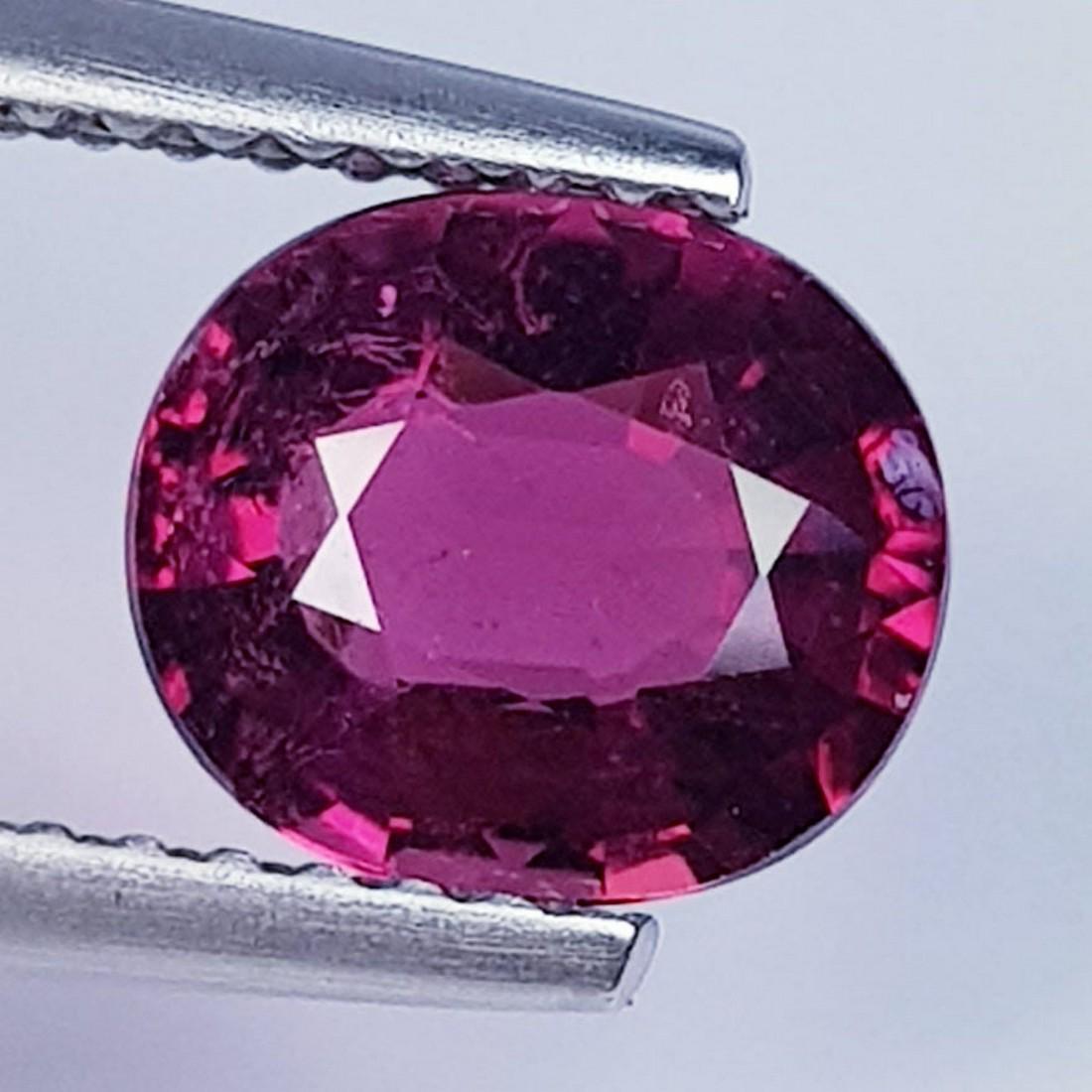 1.48 ctz " Top Grade Gem Natural Pink Tourmaline: No Reserve! Title: 1.48 ctz " Top Grade Gem Natural Pink Tourmaline Color/Clarity: Pink / IF-VVS Gemstones: Tourmaline Carat Weights: 1.48 Size/Dimensions: 7.80 x 6.80 x 4.00 Additional Info: Oval / N