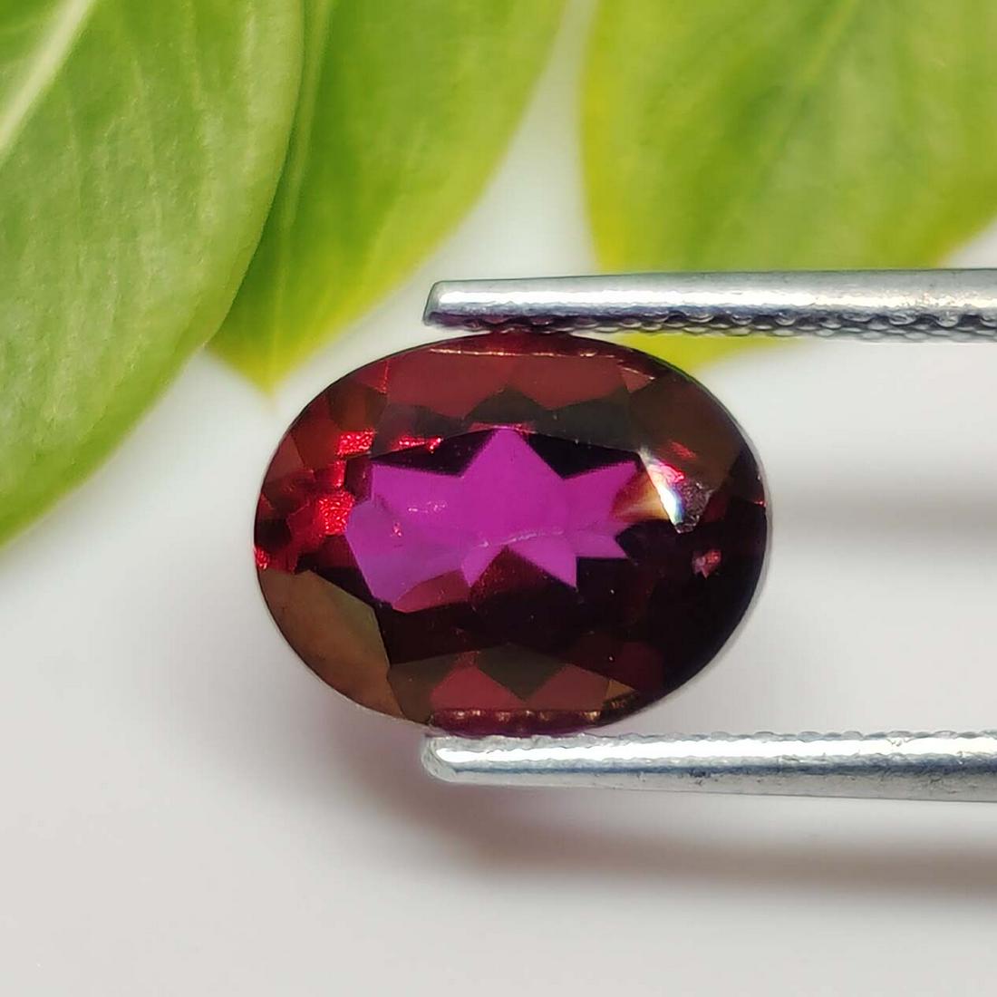 2.50 ct Rare Natural Flamingo Topaz-Top Grade (1 of 2)