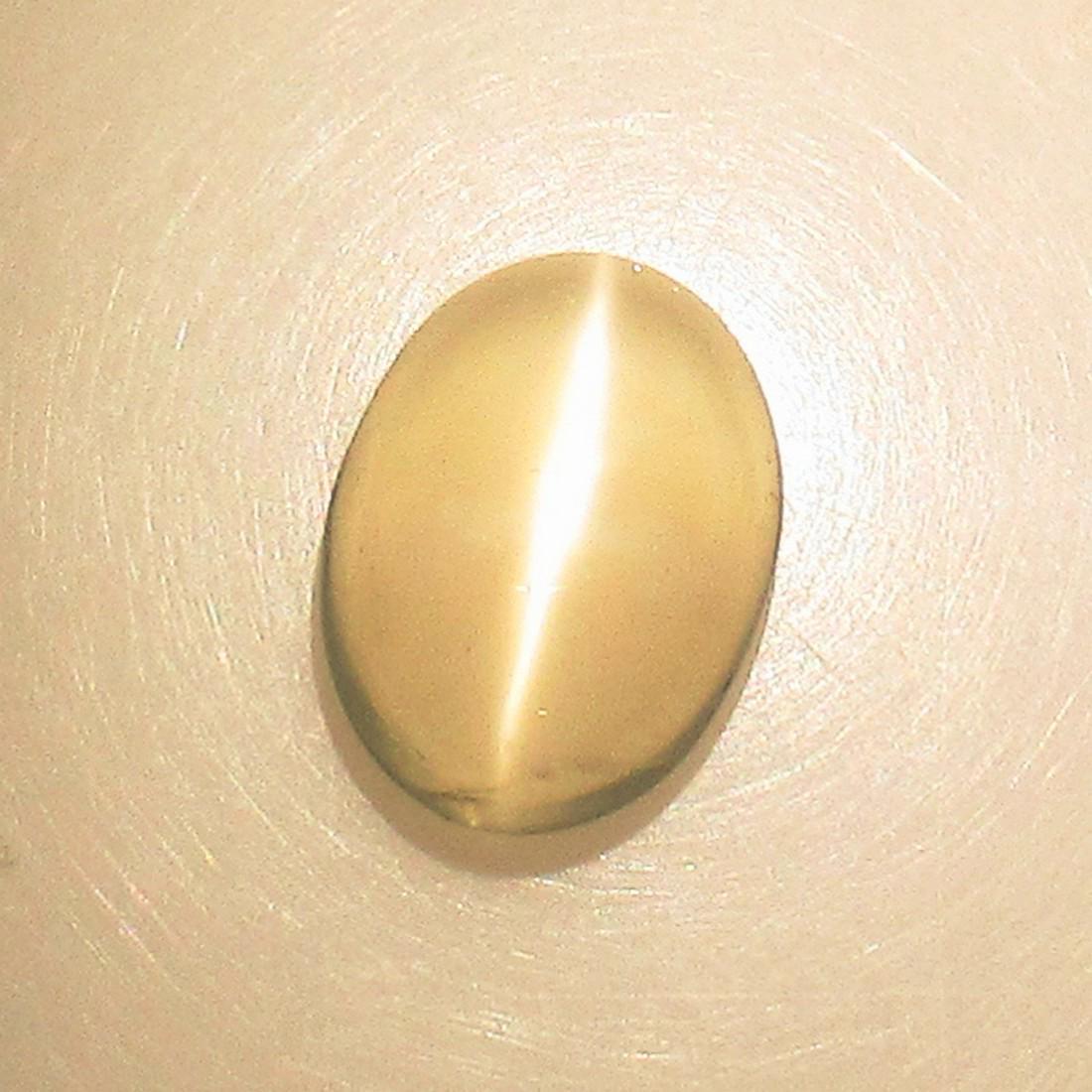 2.30 Ctw Natural Moonstone Oval Cab: No Reserve! Title:2.30 Ctw Natural Moonstone Oval Cab Stone Clarity:Semi-Transparent Gemstones:Natural Moonstone Carat Weights:2.3 Size/Dimensions:9.80 x 7.20 x 4.30 mm Additional Information:Nice Ova