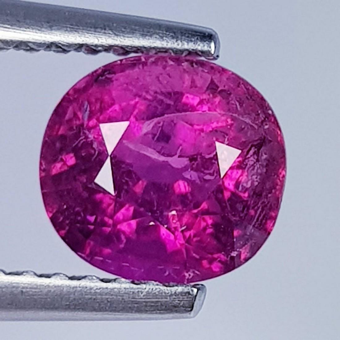 1.43 ctz " Top Grade Gem Natural Pink Tourmaline: No Reserve! Title: 1.43 ctz " Top Grade Gem Natural Pink Tourmaline Color/Clarity: Pink / IF-VVS Gemstones: Tourmaline Carat Weights: 1.43 Size/Dimensions: 6.90 x 6.40 x 5.00 Additional Info: Oval / N