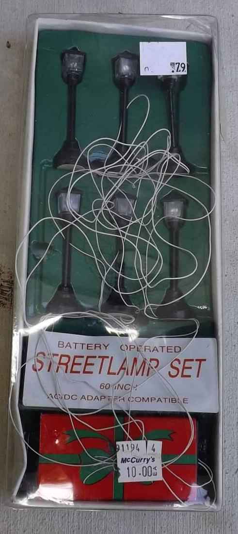 HO scale functional street lamp set. (1 of 1)