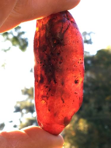 405Ct Rough Red Fire Agate (1 of 5)