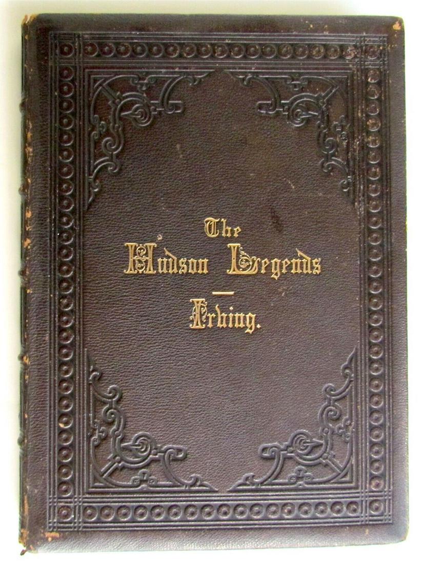 1864 THE HUDSON LEGENDS SKETCH BOOK illustrated (1 of 11)